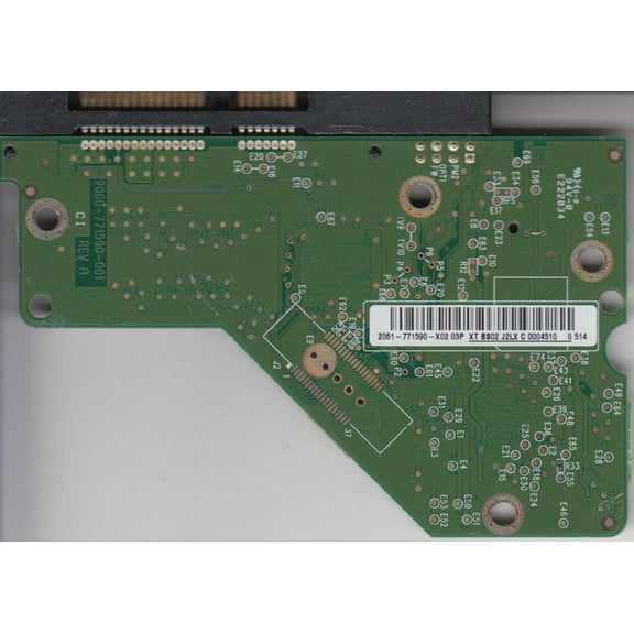 WD3200AAJS-60Z0A0, 2061-771590-X02 03P, WD SATA 3.5 PCB