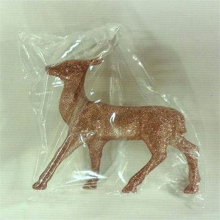 Wondershop Glitter Deer Christmas Figurine - Pink
