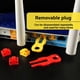 thumbnail image 2 of Kit de Bloqueo de Puerto RJ45 con Bloqueador de Seguridad de Puerto Ethernet, Protector Antipolvo para Puertos de Enrutador y Computadora, Amarillo, 2 of 5