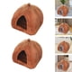 thumbnail image 1 of Cama nido,Casa de cama grande para mascotas suave con suministros de calentador de almohadillas,Casa cálida de invierno Cómodo nido antideslizante,Caseta para gatos de interior EstiloH Yinane Cama nido, 1 of 8