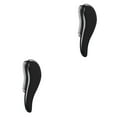thumbnail image 3 of Wisewang Professional Hairbrush Styling Knot Comb  for Magic Detangling Brush black,black 2Set, 3 of 6