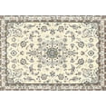 thumbnail image 1 of Ahgly Company Indoor Rectangle Traditional Beige Medallion Area Rugs, 3' x 5', 1 of 6