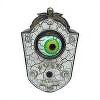 Timbre colgante luminoso de un ojo que brilla intensamente para Halloween (multicolor)