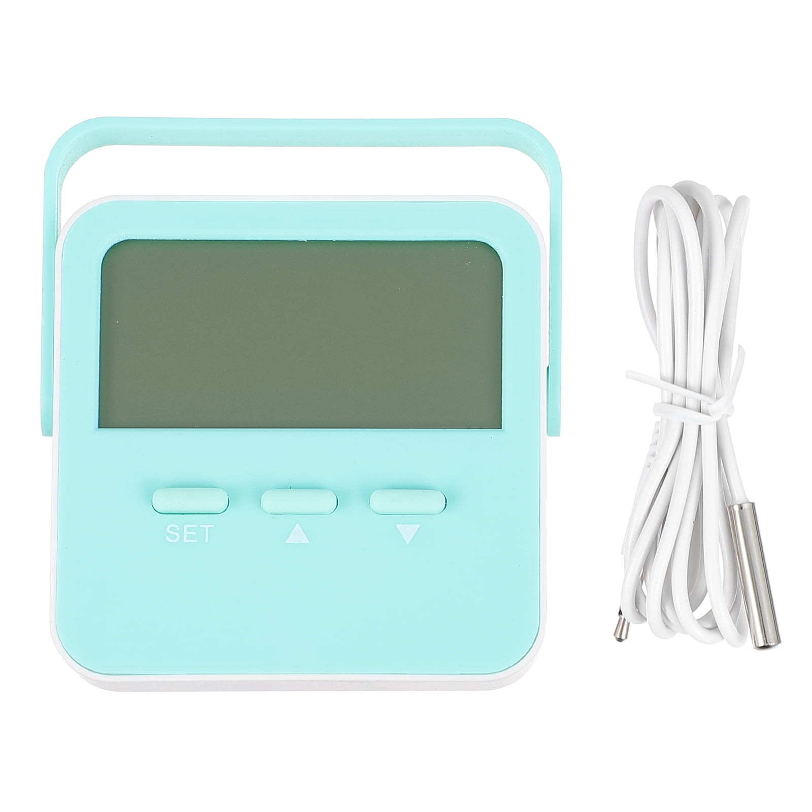 HOMEMAXS Indoor Outdoor Thermometer with Probe Temperature Measuring