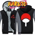 thumbnail image 1 of Akatsuki Naruto Luminous Sweatshirts Hoodies Fleece Oversized Hooded Thick Uchiha Sasuke Jacket Men Personality Outerwear Coat5XL Gao Jinjia LED, 1 of 2