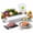 Light White, variant on STARBIAO Vacuum Sealer Machine for Food, 95KPa One-Touch Food Vacuum Sealer with Dry & Moist Modes, Compact Vacuum Sealer Includes 30 Bags for Meal Prep, Leftovers & Freezer Storage