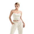 thumbnail image 3 of Women’s Sexy Square Neck Tank Top Spaghetti Strap Trendy Going out Basic Cami Shirt, 3 of 7