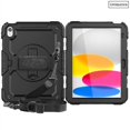 thumbnail image 4 of For IPad 10.2 7th 8th 9th 10th Gen Tablet Case Kids Silicone PC Armor Stand Shockproof Cover (Orange,Case for iPad 10.2” 7th/8th/9th Gen), 4 of 7