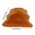 thumbnail image 3 of WRXMIJNHGSA Carpet Under $15 Solid Color Plush Rug Office Home Fluffy Area Rug Bedroom Soft Furry Durable Rug, 3 of 7
