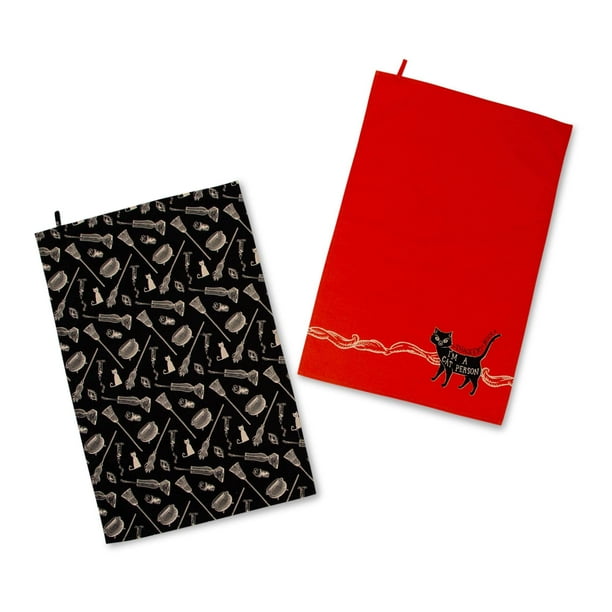 Juego de toallas de cocina Disney Hocus Pocus Black Ukonic
