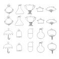 thumbnail image 1 of 20 piezas de suministros para el hogar, encantos de bricolaje, accesorios colgantes de aleación para manualidades, 1 of 5