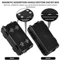 thumbnail image 7 of Magnetic Key Holder Under Car Hide a Key Magnetic Key Case 4 Magnets Hidden Key Holder Waterproof Magnetic Key Hider 7.48x4.33x1.96inch for Under Car Vehicles, 7 of 7