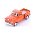 thumbnail image 2 of 1955 Chevy Stepside Pickup, Orange - Kinsmart 5330WOR - 1/32 scale Diecast Model Toy Car, 2 of 5