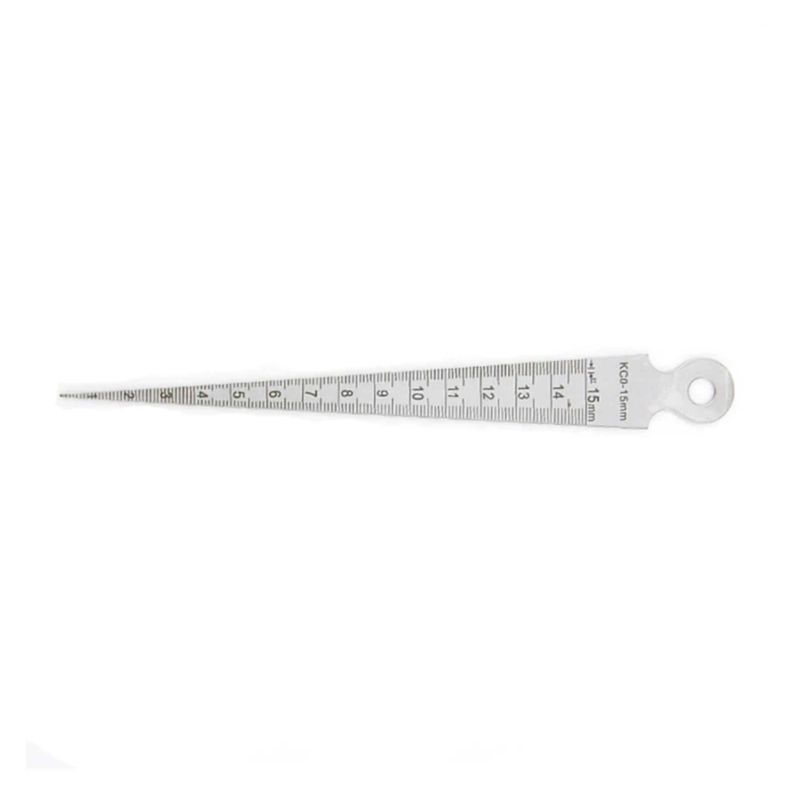 1-15mm Wedge Feeler Gauges For Measurement Clearance Ruler Gap Ruler Filler Gauge Measuring Probes Thickness Meter Steel Ruler ,Easy Identification
