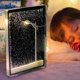 thumbnail image 5 of Luz de noche pequeña que fluye con nieve en la noche, luz de calle con escena de nieve, simulación de nieve, paquete de material de bricolaje hecho a mano, decoración de escritorio, 5 of 6