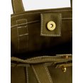 thumbnail image 4 of Free Assembly Women's Small Canvas Tote, Green Smoothie, 4 of 4