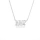 thumbnail image 1 of Collar con colgante de letra de cristal para mujer, Gargantilla de circón, cadena de año de nacimiento, inicial, regalo de joyería, 1996, 1997, 1 of 4