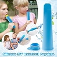 thumbnail image 1 of Huayishang Ice Cube Mold Creative Silicone Popsicle Popsicle Mould Handheld DIY Ice Cream Popsicle Mould With Cover Silicone Ice Cream Mould Ice Tray Mould, 1 of 7