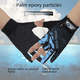 thumbnail image 3 of Guantes de pesca con logotipo impreso, resistentes al desgaste, para primavera y verano, finos, con fugas, de tres dedos, 3 of 5