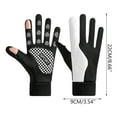 thumbnail image 3 of DAMAI Motorcycle Gloves - Full Finger Touchscreen Gloves, Cycling Warm Gloves with Touchscreen Compatible for Powersports, Road Racing, ATV, Snowmobile, 3 of 4