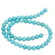 thumbnail image 3 of Cuentas de turquesa ANGGREK redondas de piedra natural suavizadas para collares pulseras de bricolaje, 3 of 8