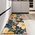 thumbnail image 4 of Pioneer Flower Floral Print Pattern Kitchen Rug Mat,Kitchen Runner Rugs Non Skid Washable,Decorative Kitchen Floor Mats for Kitchen,Sink,Laundry,17"X47", 4 of 5