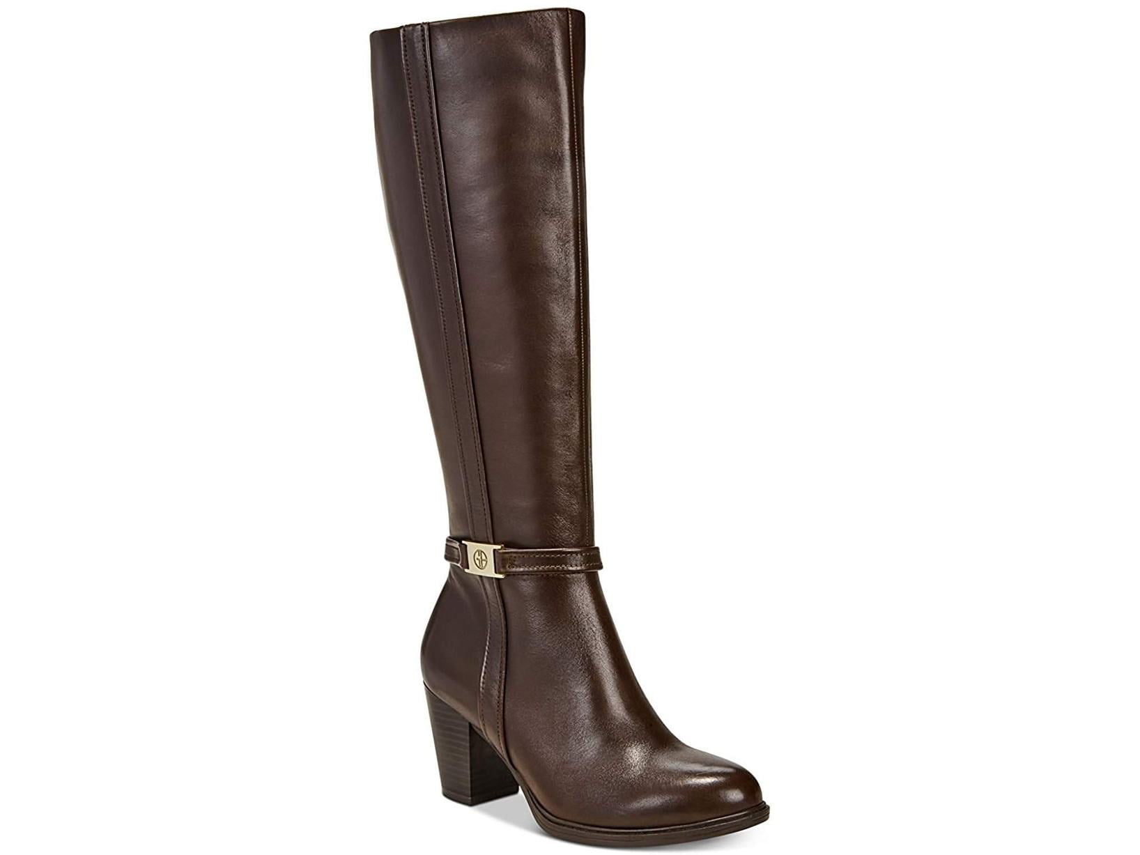 Giani Bernini Womens Raiven 2 Leather Closed Toe Knee High Fashion ...