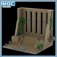thumbnail image 1 of Blocks MOC Building Minifig Display Stand Yavin 4 Temple Grand Audience Chambe Showing Model Bricks DIY Toys Gift 231027, 1 of 3