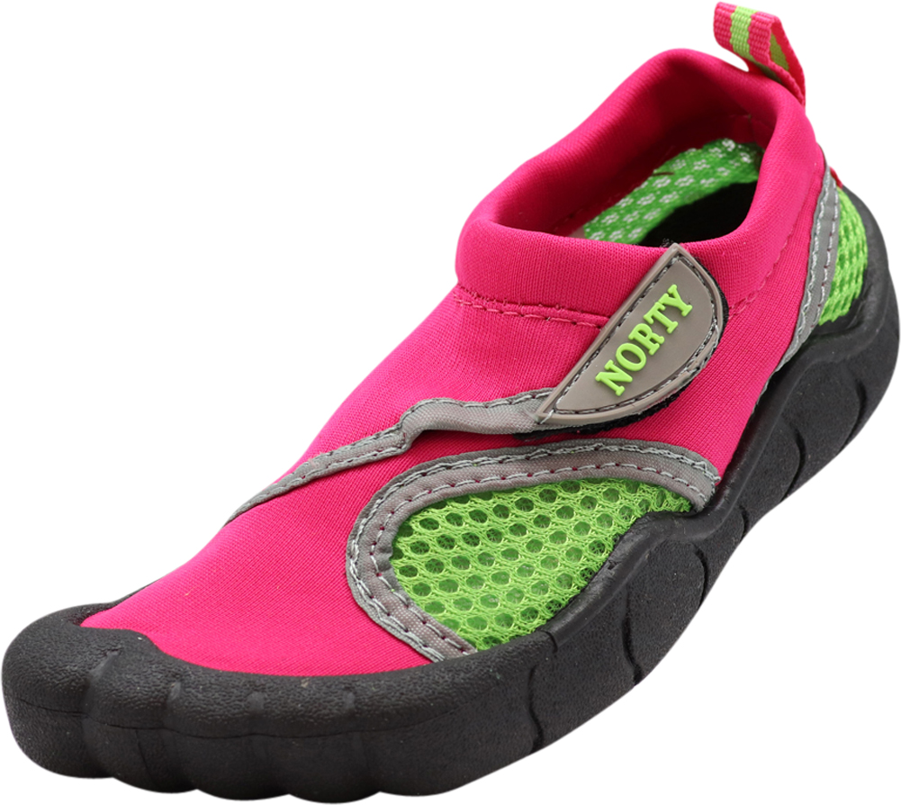 NORTY Toddler Girls Water Shoes Female Lake River Shoes Fuchsia Lime 5 ...