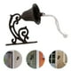 thumbnail image 3 of WORGEOUS 1 juego de campana de pared de hierro fundido estilo rústico que agita manualmente el timbre colgante de pared, 3 of 7