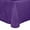Purple, variant on Ultimate Textile Crinkle Taffeta - Delano 72-Inch Round Tablecloth Purple