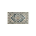 thumbnail image 2 of Bohemian Blue Floral Patterned Carpet Kitchen Rugs and Mats Sets Of 2,Kitchen Decoration Rugs,Rubber Backing Non-Slip Floor Mat for Sink Washable Waterproof Laundry Room Runner Rugs, 2 of 7