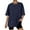 Dark Blue, variant on Aboser Womens Gym Workout Shirts Moisture Wicking Summer Tops Casual Short Sleeve T Shirt Women Preppy Clothes Oversized Crewneck Basic Tees