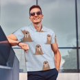 thumbnail image 4 of Fotbe Playful Walrus Wonders Camiseta Polo de Golf para Hombre con Estampado – Camisa Deportiva Transpirable con Cuello Abotonado-Medium, 4 of 6