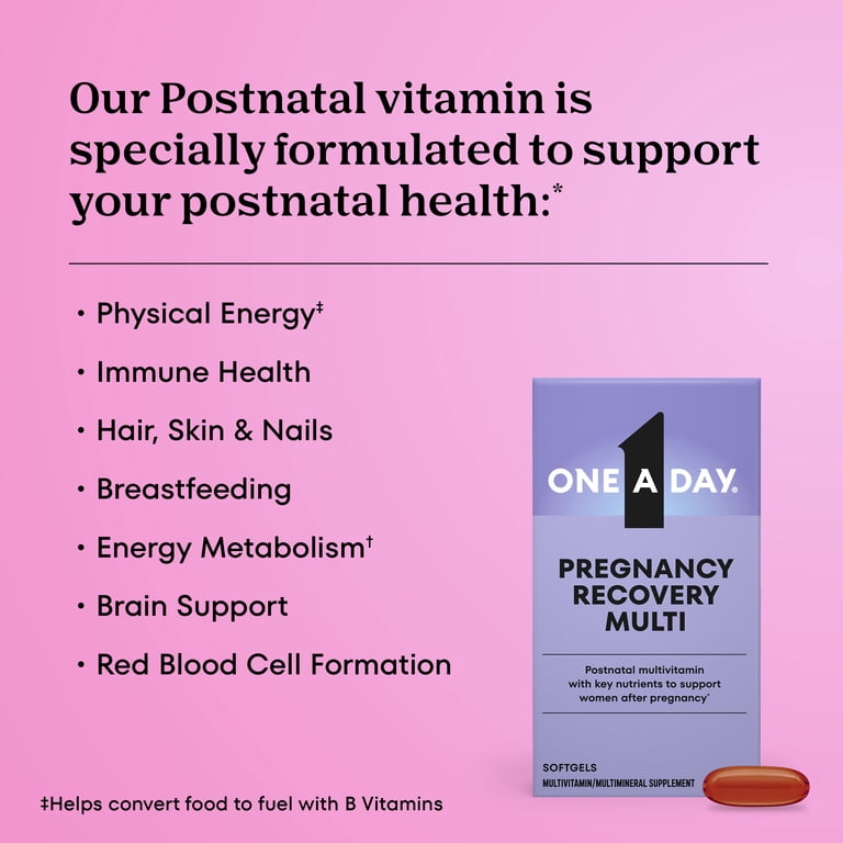 One A Day Postnatal Vitamins for Women, 60 Count photo 3