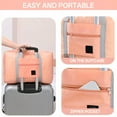 thumbnail image 5 of GASTROPOD Large Suitcase Travel Duffel Bag Carryon Luggage 22 X 14 X 9 Airline Approved Hand Luggage Carryon Luggage 22 X 14 X 9 Airline Approved Pink, 5 of 6