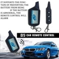 thumbnail image 3 of StarLine B9 Russian Two-Way Car Alarm Remote Control with High-Definition LCD Display, Real-Time Status, Signal Strength, and System Information, Vehicle Security Transmitter, 3 of 8