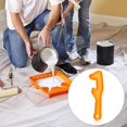 thumbnail image 5 of Bucket Opener Tool 5 Gallon,Paint Bucket Lid Can Opener,Plastic Grip Tool,Orange(2 Pack), 5 of 5