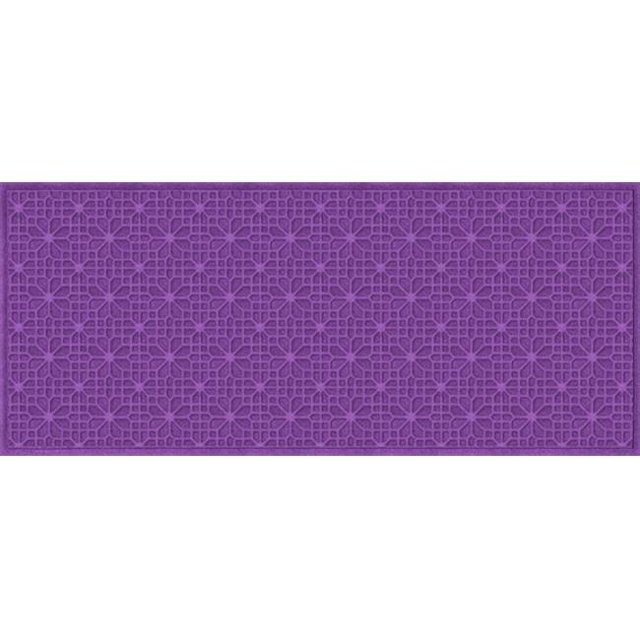 707680037 Garde d'Eau Vitrail Mat en Violet - 3 Pi x 7 Pi.