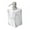 white rim texture, variant on TISHITA Empty Body Wash Dispenser Marble Texture Manual Soap Dispenser 500ml Resin Pump Soap Container for Laundry Room Hotel Kitchen white rim texture