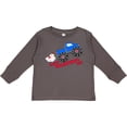 thumbnail image 3 of Inktastic Happy Valentine's Day-monster Truck Boys or Girls Long Sleeve Toddler T-Shirt, 3 of 5