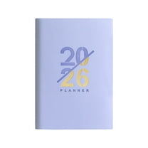 WMGHA Weekly Planner 2026-2027 Academic Calendar - 2 Column Design, 5.8" x 8.5" Size, 18 Months (July 2025 - December 2026), PU Leather Hardcover Life And Work Organizer Book