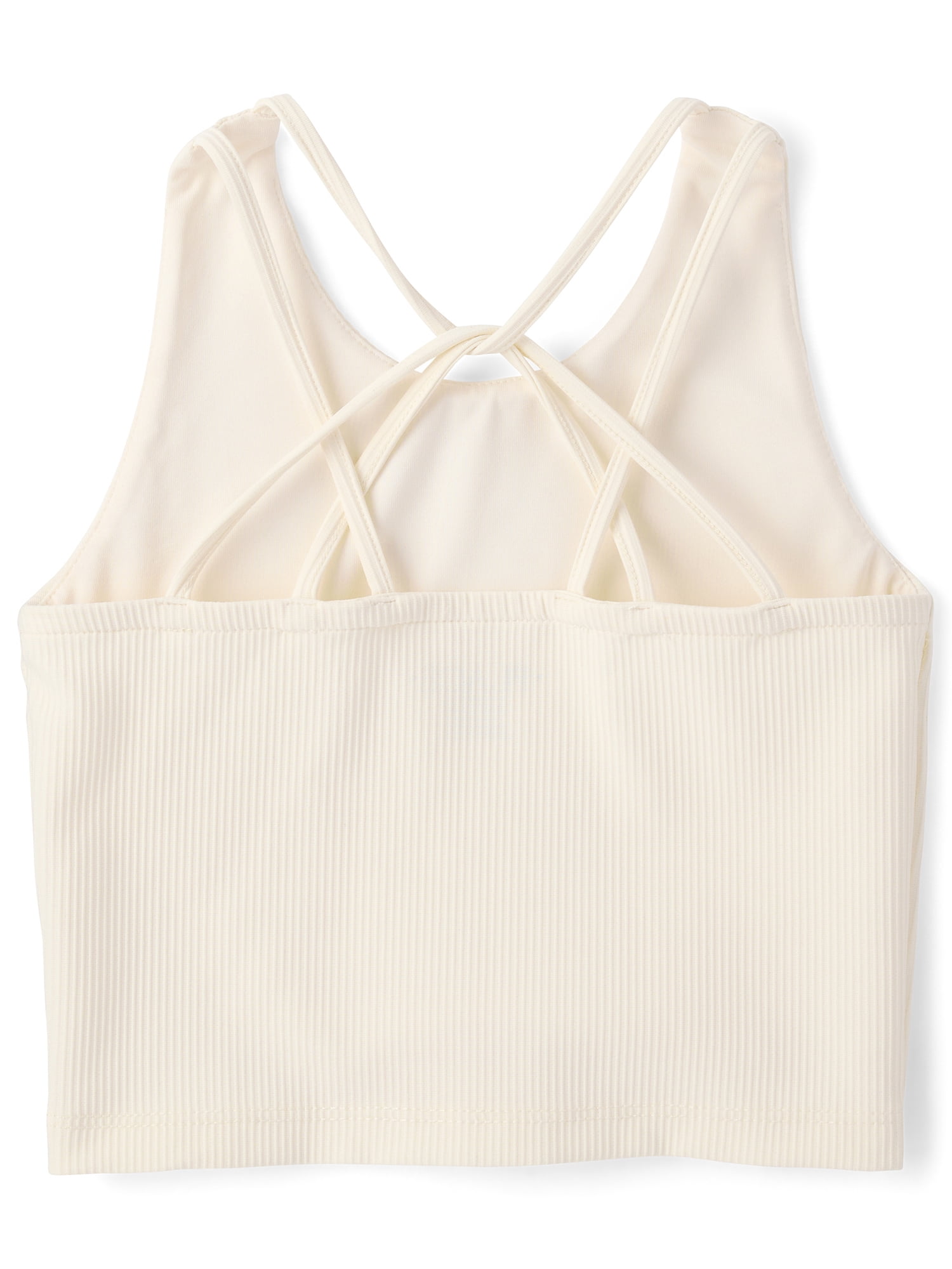 The Children's Place Girls Sleeveless Quick Dry Cross Back Ribbed Tank Top, Sizes XS-XXL
