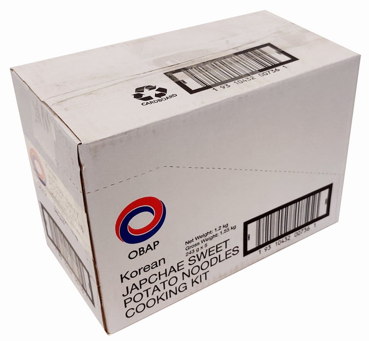 Obap Ensemble pour préparation de nouilles de patate douce au Japchae Coréen Obap Ensemble pour préparation de nouilles de patate douce au Japchae Coréen