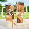 thumbnail image 2 of Mothers Day Gifts for Mom, Cartoon Mommy Tumbler with Handle and Straw, 40 oz Stainless Steel Mama Coffee Mug, Mommy Drinking Cup, Unique Birthday Gifts for Expecting, New Mom, 2 of 7