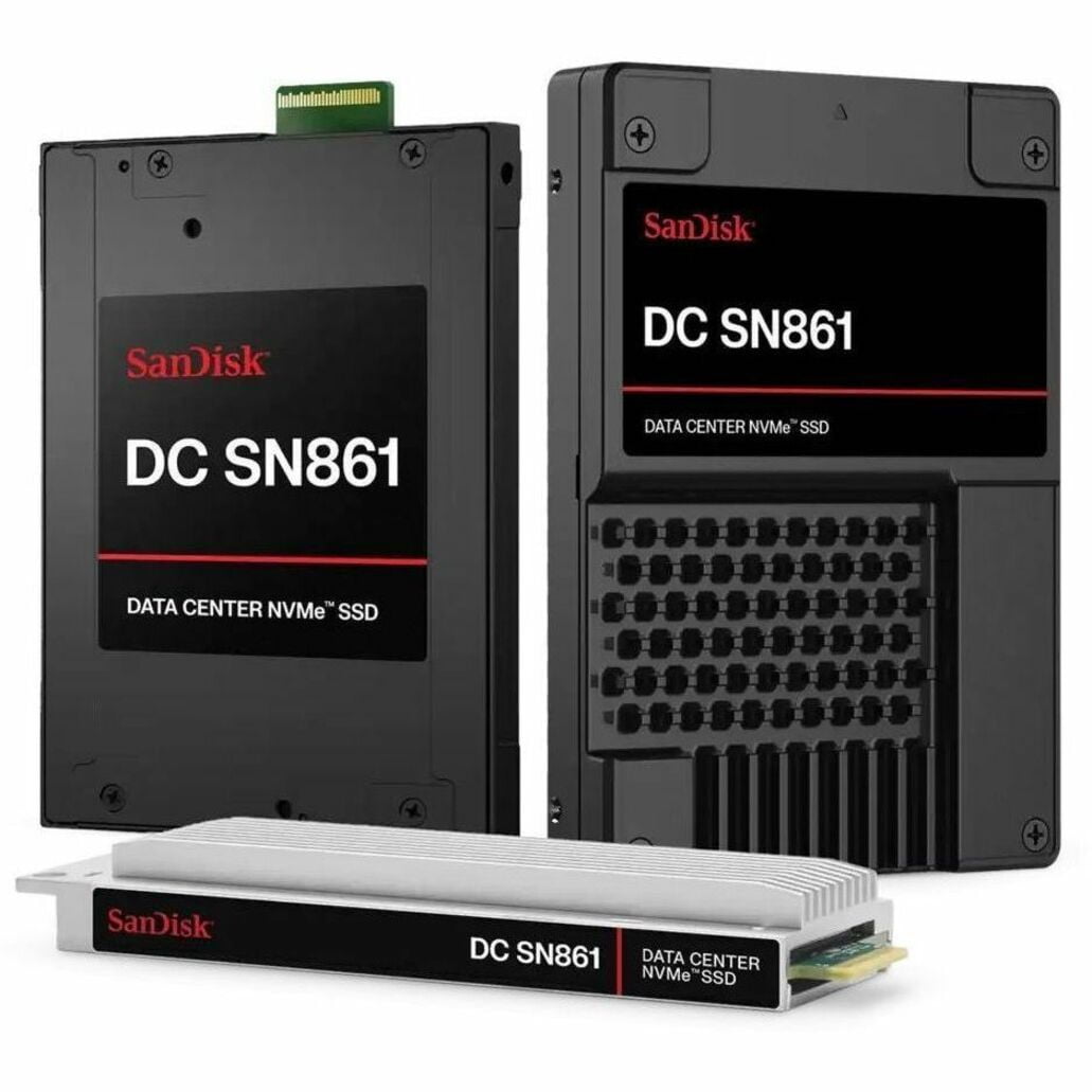 Western Digital Ultrastar DC SN861 WUS6A7676PKP8X7 7.68 TB Solid State Drive, E1.S (15 mm) Internal, PCI Express NVMe (PCI Express NVMe 5.0 x4), Mixed Workload