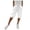 White #815, variant on Bovemsi Women's Casual Pants Knee Length Short Ladies Loose Drawstring Solid Color Shorts with Pockets