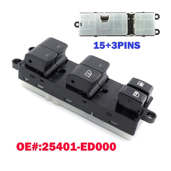 FOR Nissan Tiida Right Power Master Control Window Switch 25401ED000 25401-ED000