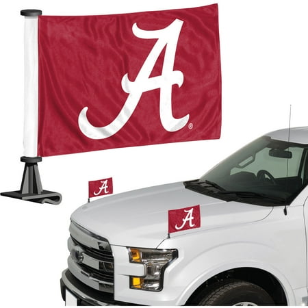 - Alabama Crimson Tide Auto Ambassador Flag Set - No Size