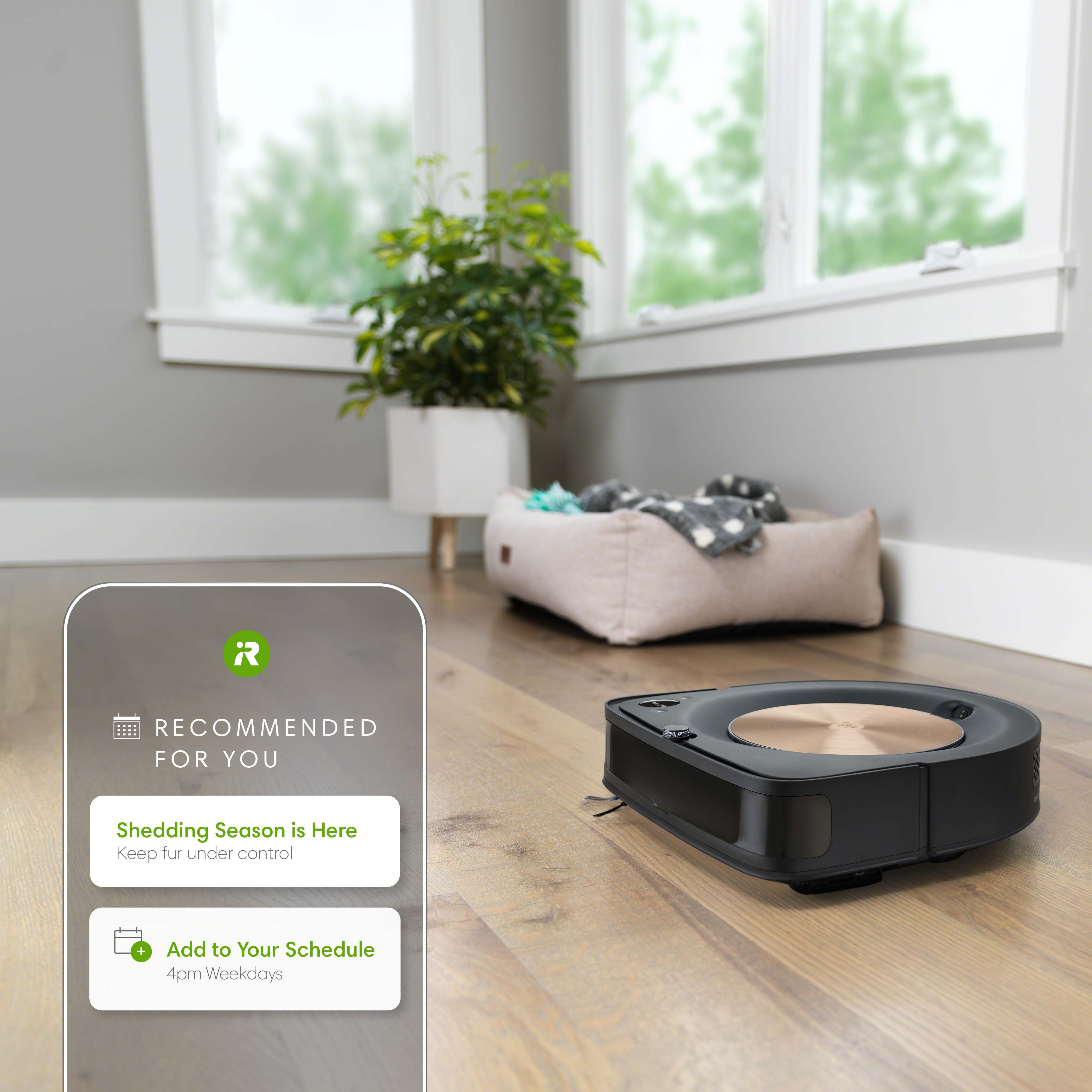 iRobot Roomba s9 (9150) Robot Vacuum- Wi-Fi Connected, Smart Mapping, Powerful  Suction, Works with Google Home, Ideal for Pet Hair, Carpets, Hard Floors 